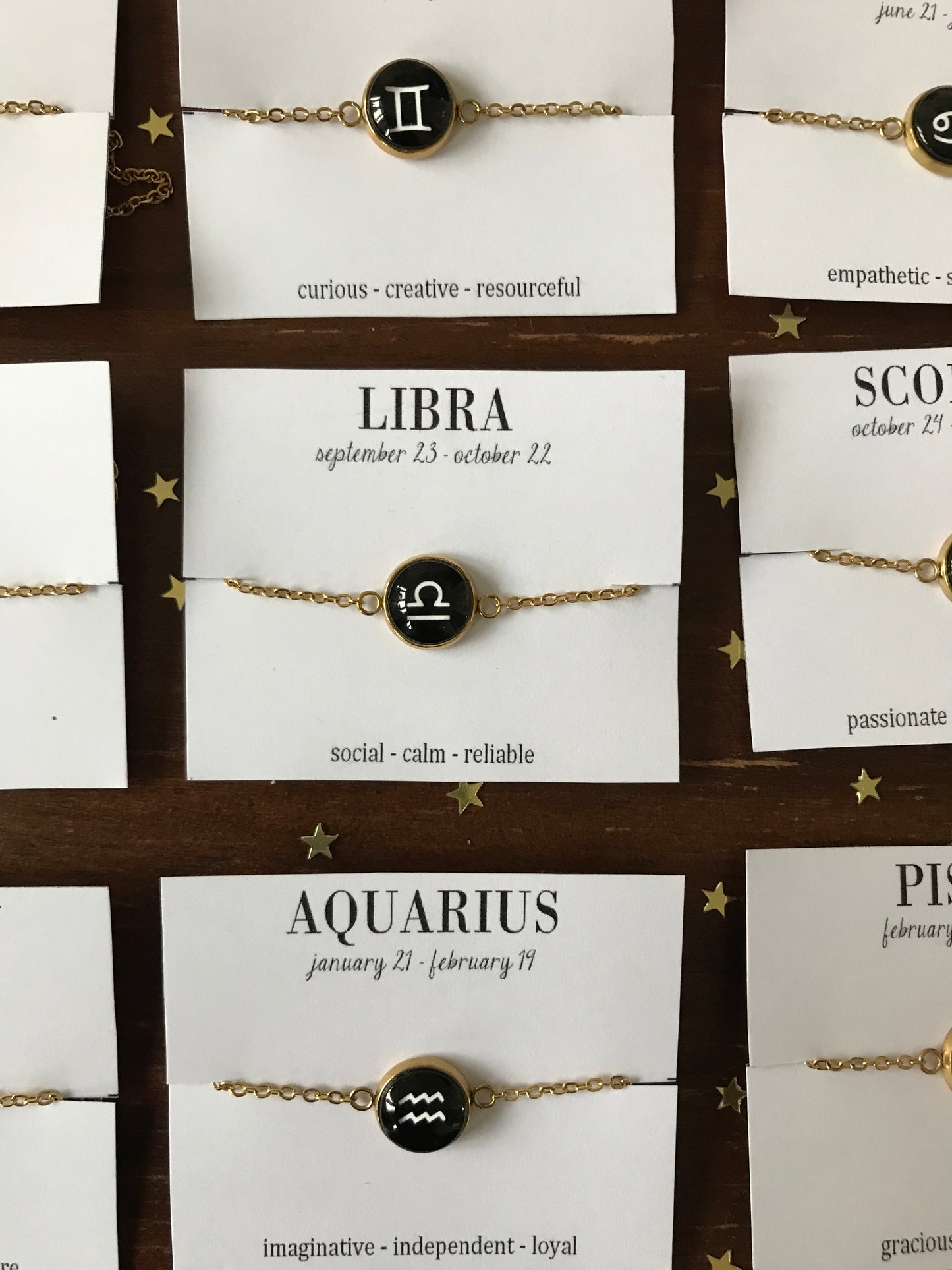 Bracelet Acier Inoxydable signe du zodiac