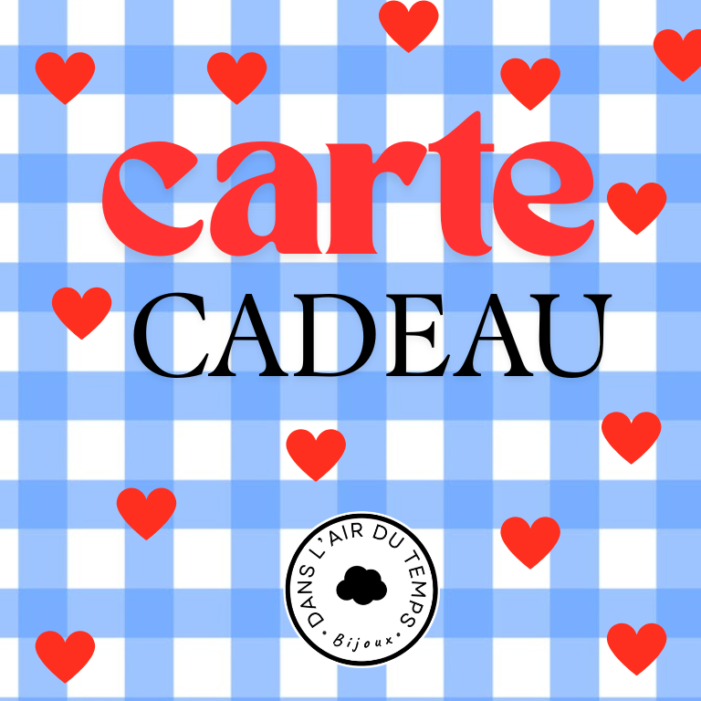 carte cadeau bijoux