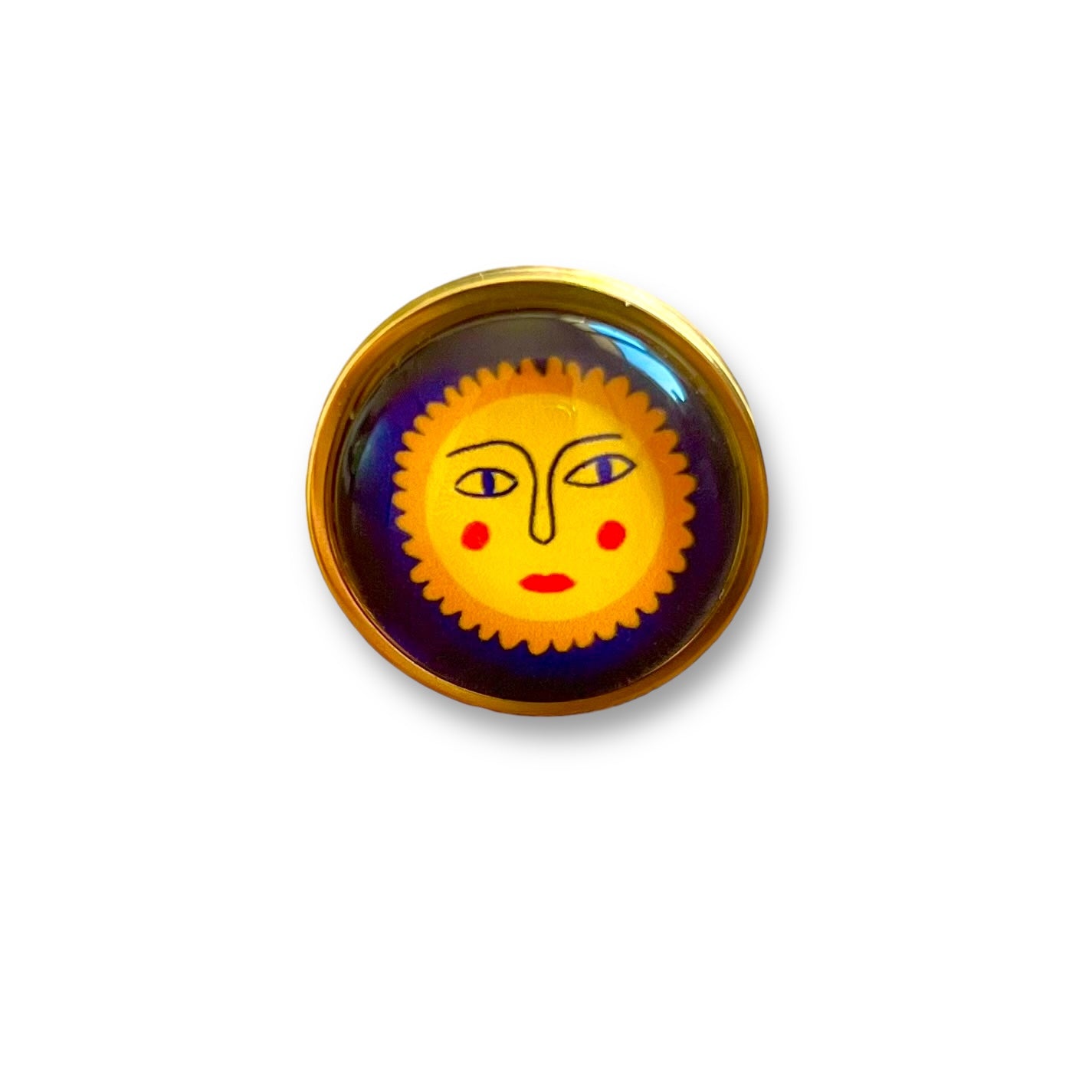 Sun Face Ring