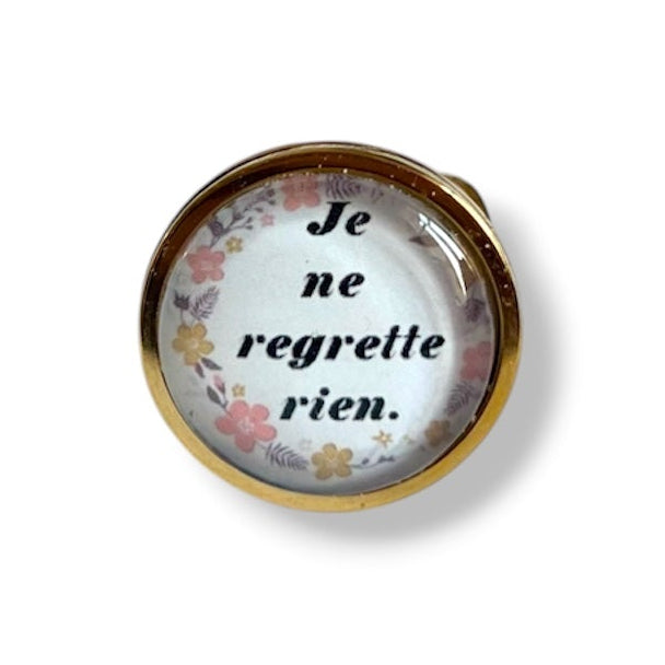 Je Ne Regrette Rien Ring ♥