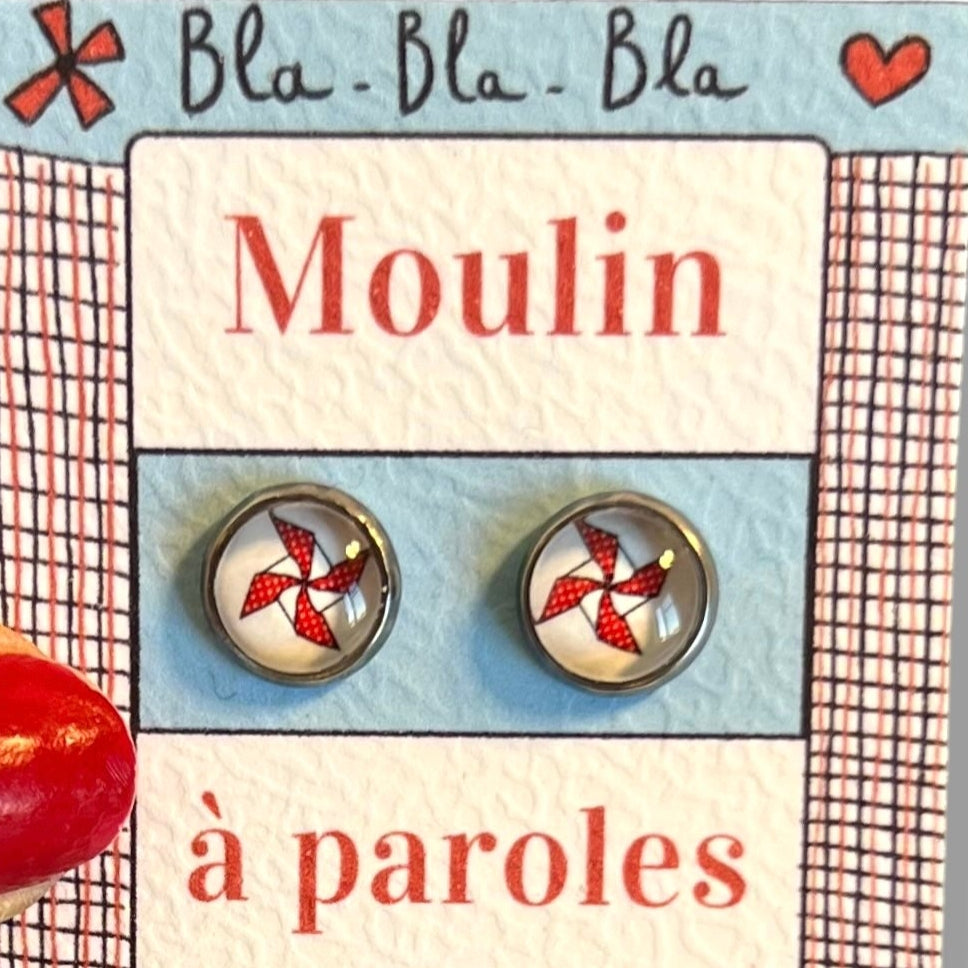 Puces d'Oreilles Enfant Moulin à Paroles!