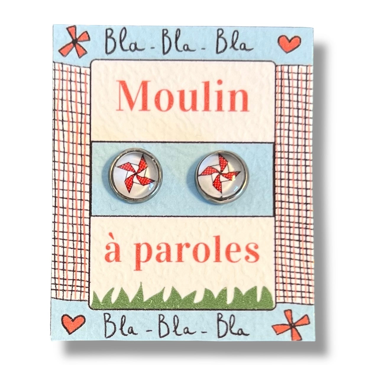 Puces d'Oreilles Enfant Moulin à Paroles!