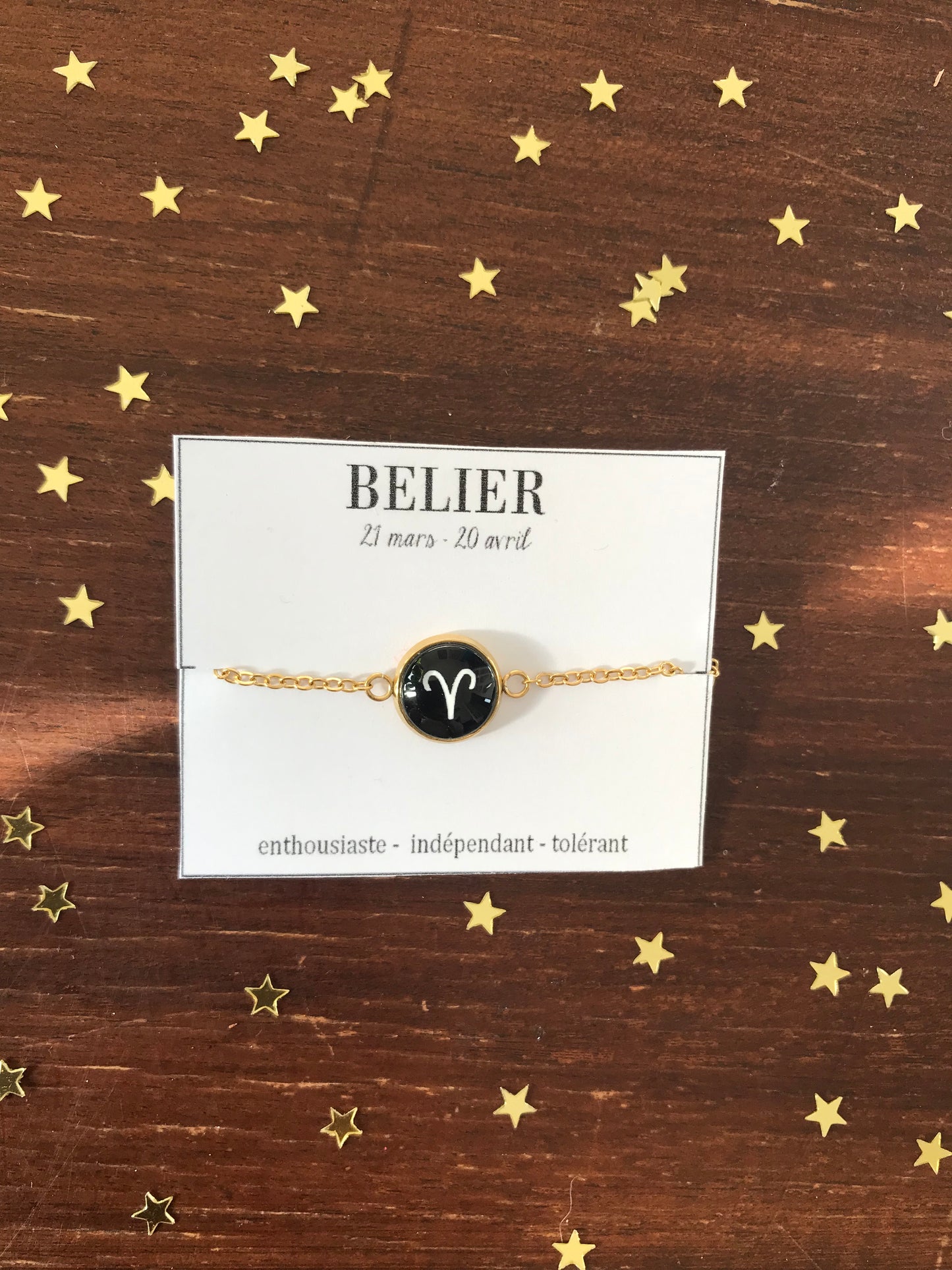 Bracelet Acier Inoxydable signe astrologique