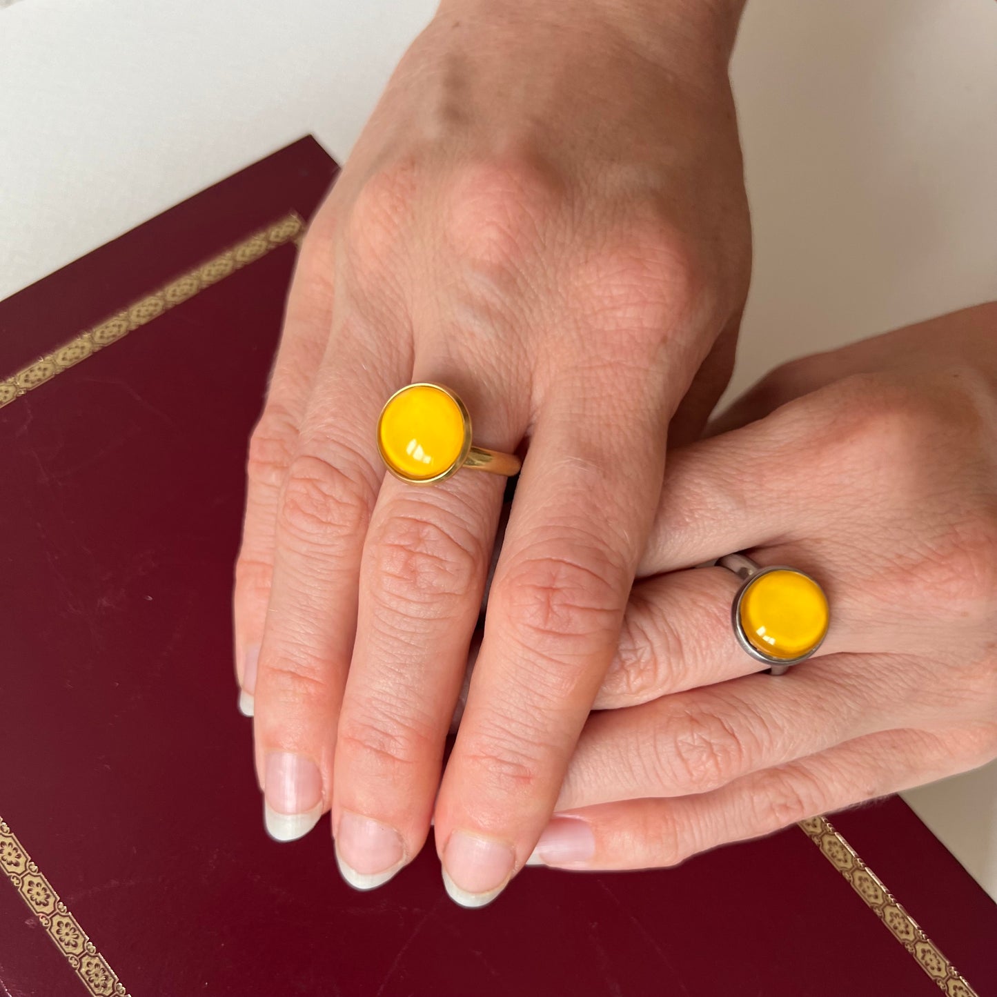 Petite Bague Jaune