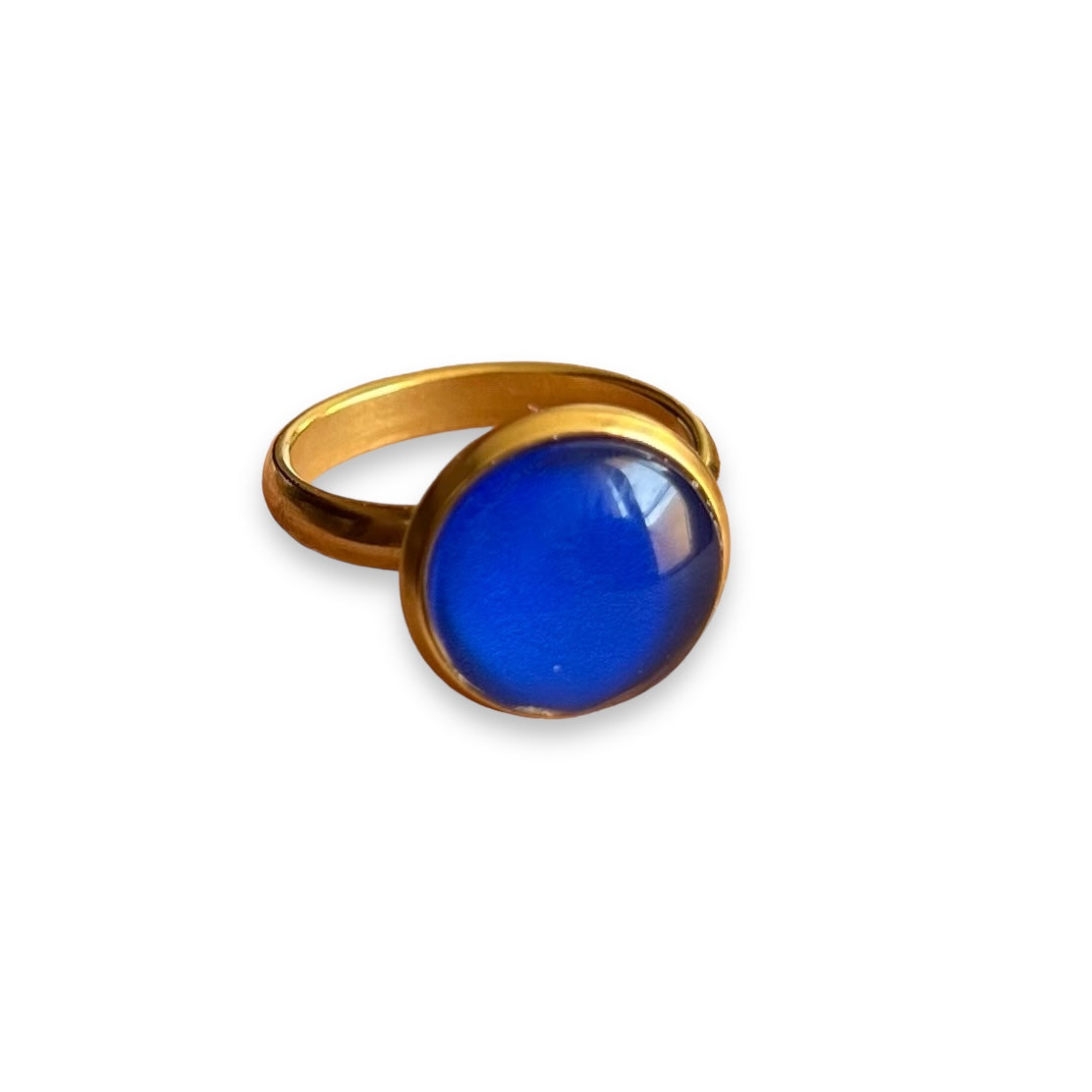 Petite Bague bleu électrique