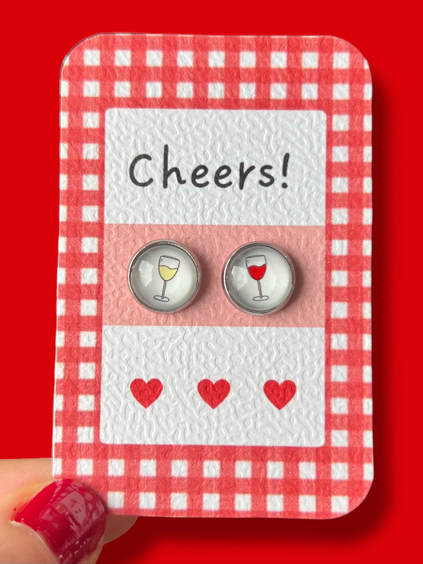 Puces d'Oreilles Verres de Vin