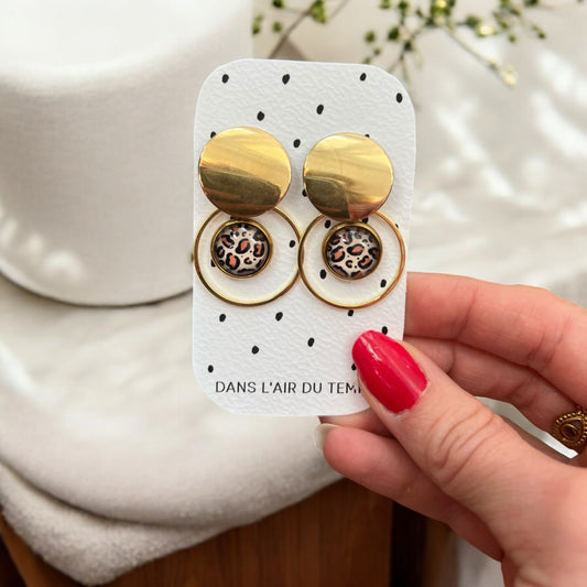 Leopard print Earrings