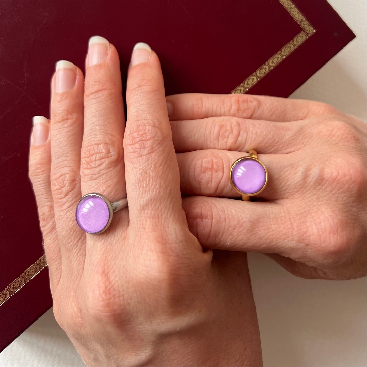 Petite Bague Lilas