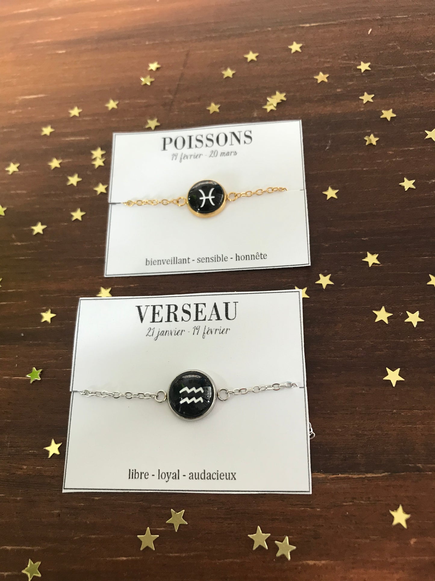 Bracelet Acier Inoxydable signe astrologique