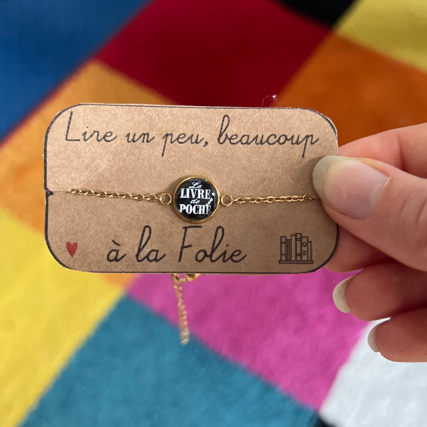 Livre de poche, Book Bracelet