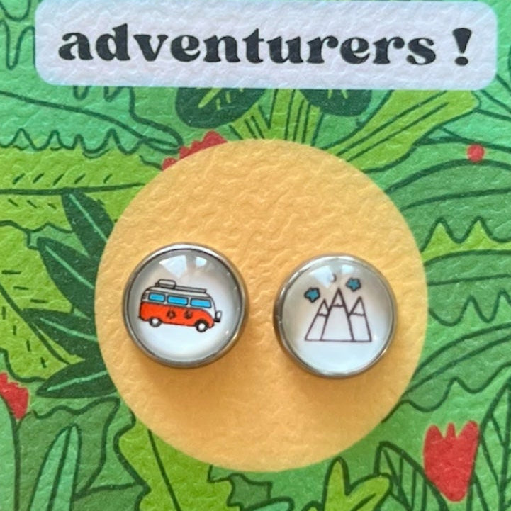 Puces d'Oreilles Van et Montagne /  "Let's be adventurers! "