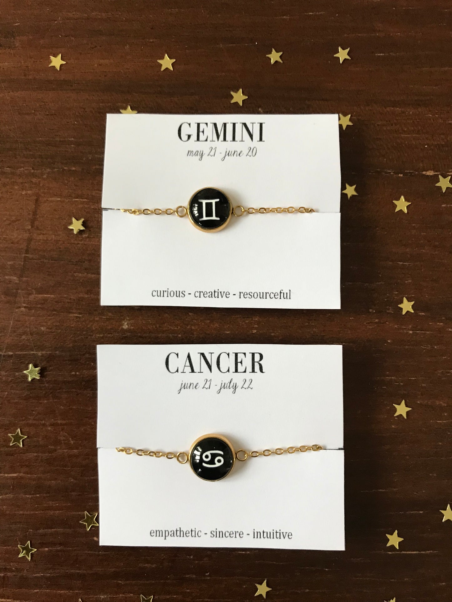 Zodiac Bracelet, Zodiac Birthday Gift