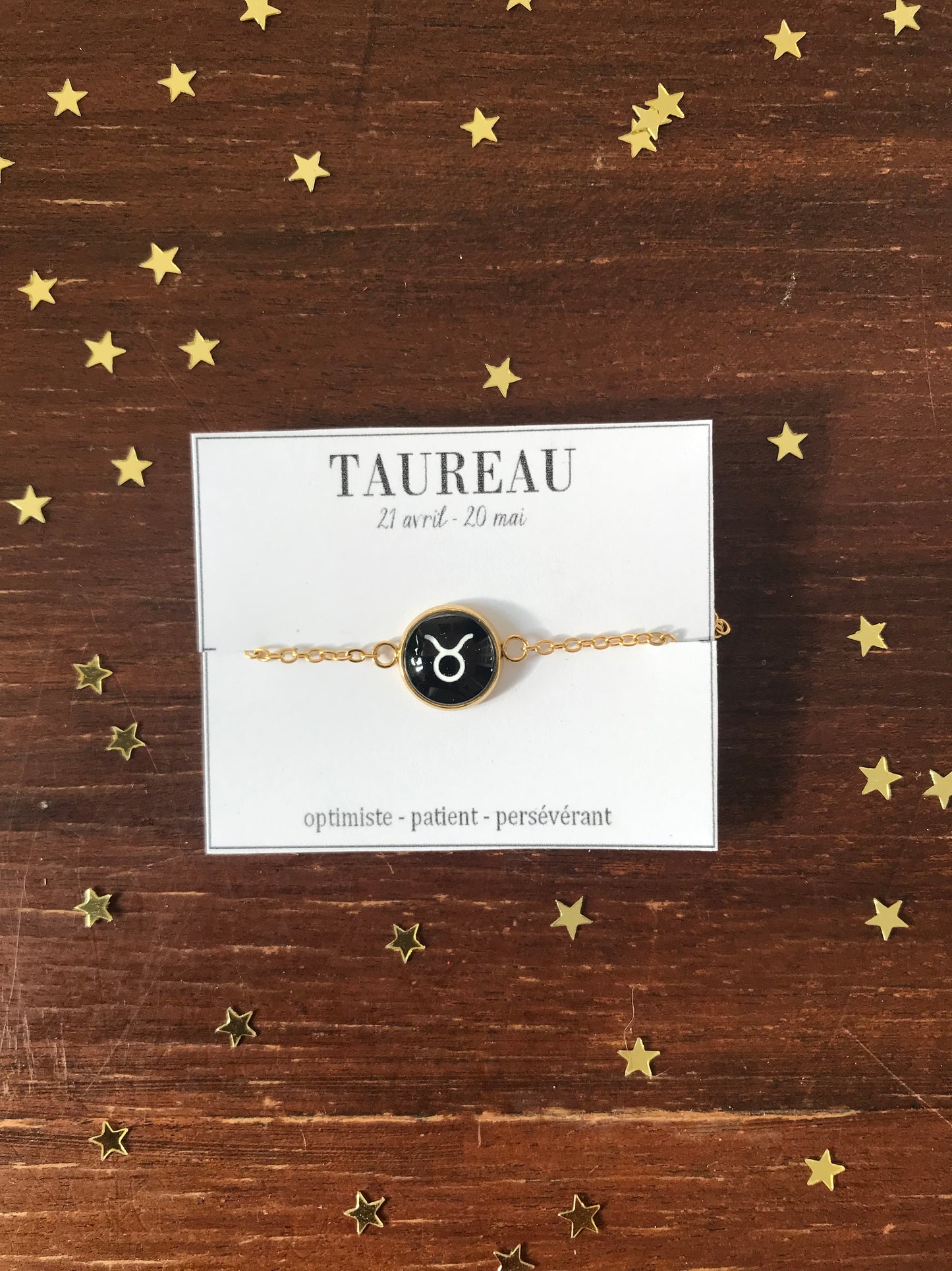 Bracelet Acier Inoxydable signe astrologique