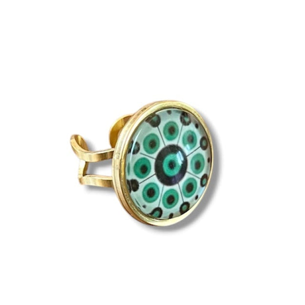 Bague Mandala Turquoise
