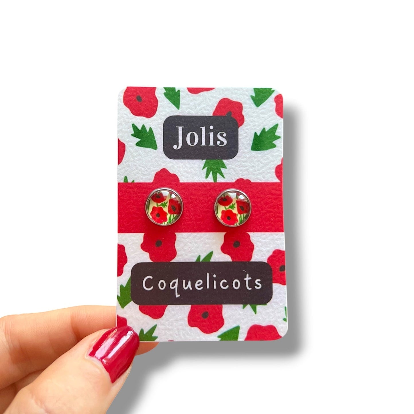 Puces d'Oreilles Coquelicots