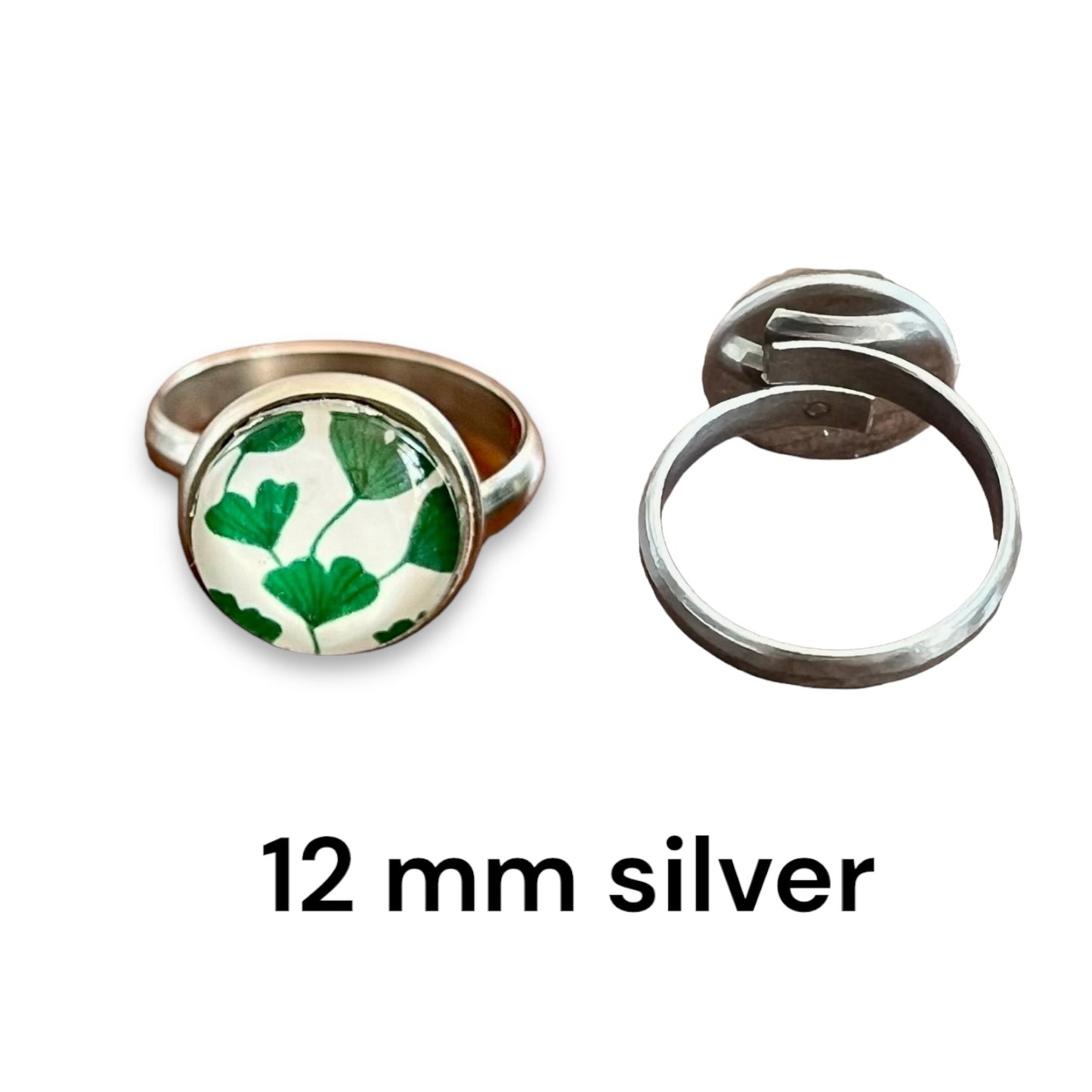 Green Ginkgo Ring