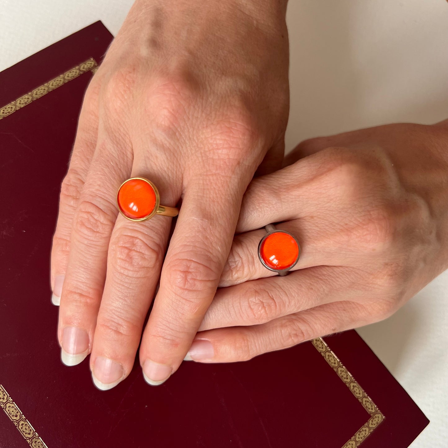 Petite Bague Orange