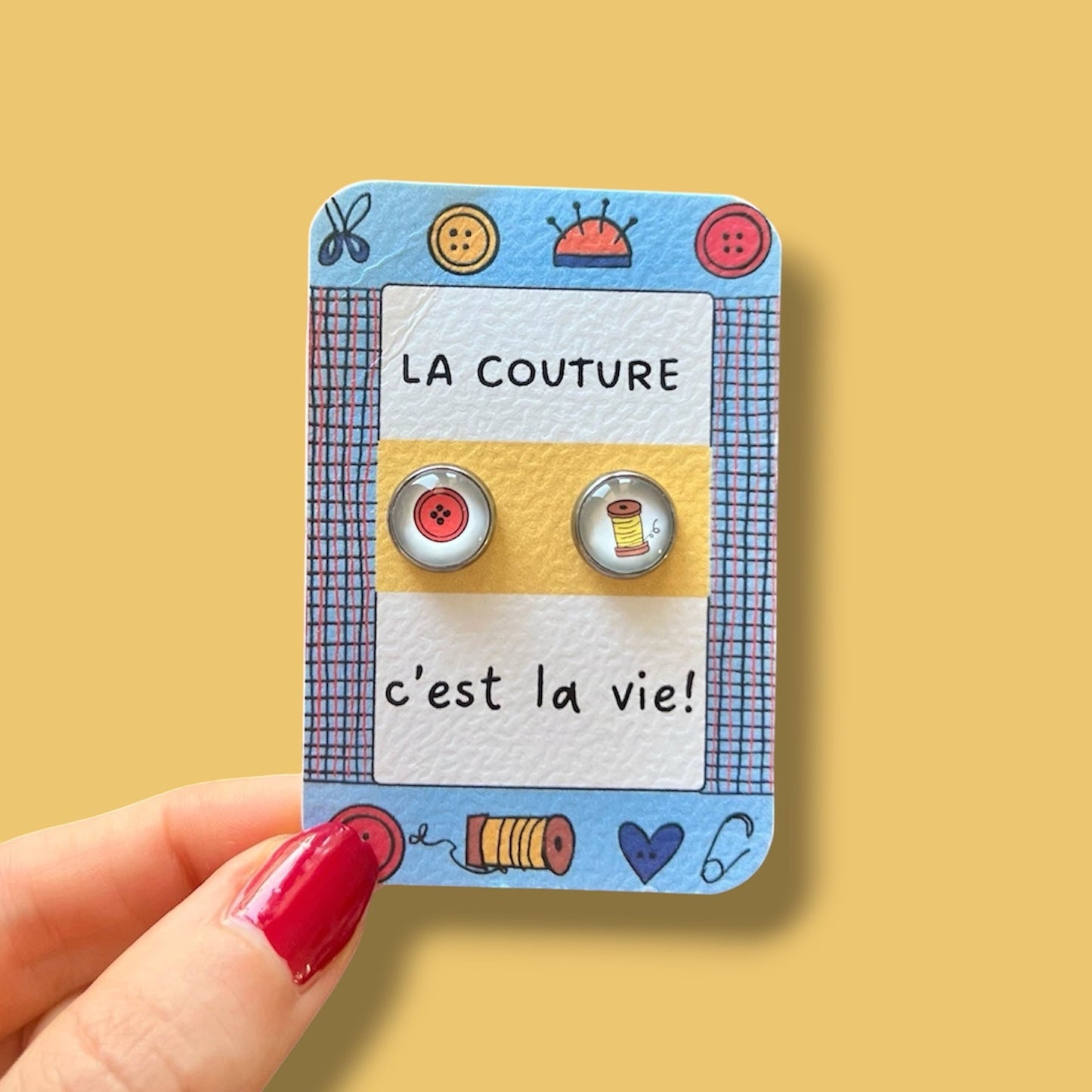 Puces d'Oreilles La Couture c'est la Vie