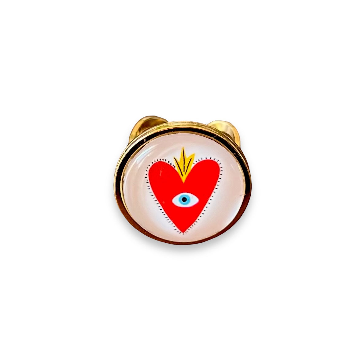 Pink and Red Hearts Ring