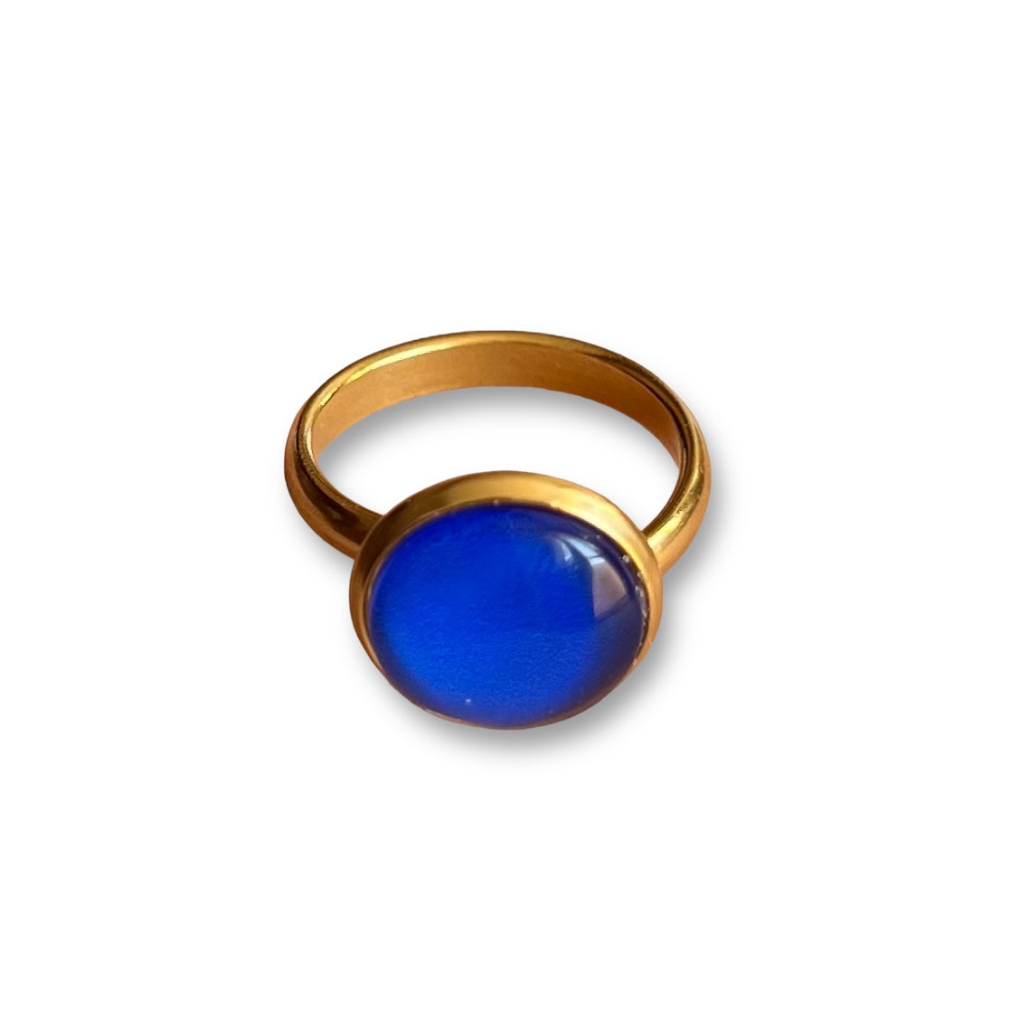 Petite Bague bleu électrique