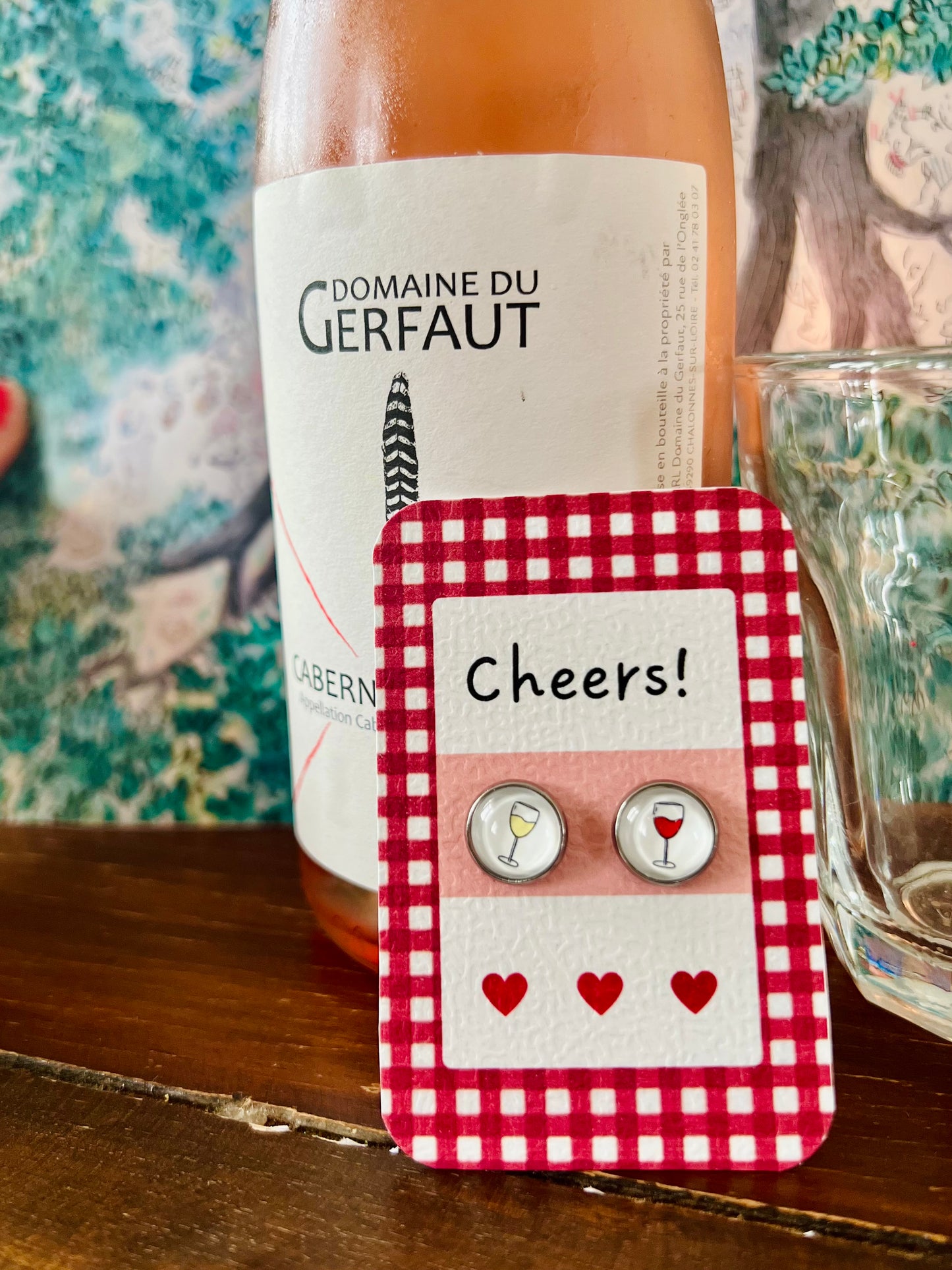 Puces d'Oreilles Verres de Vin