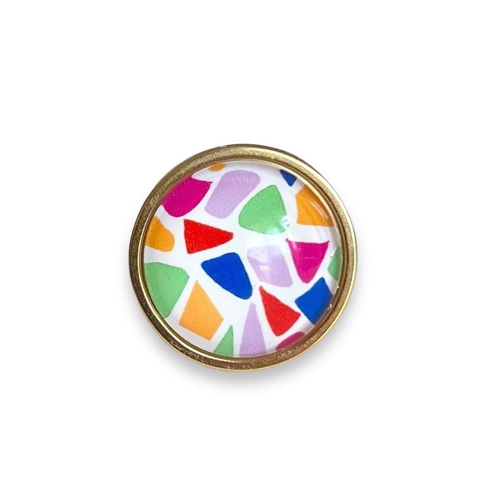 colorful terrazzo Ring