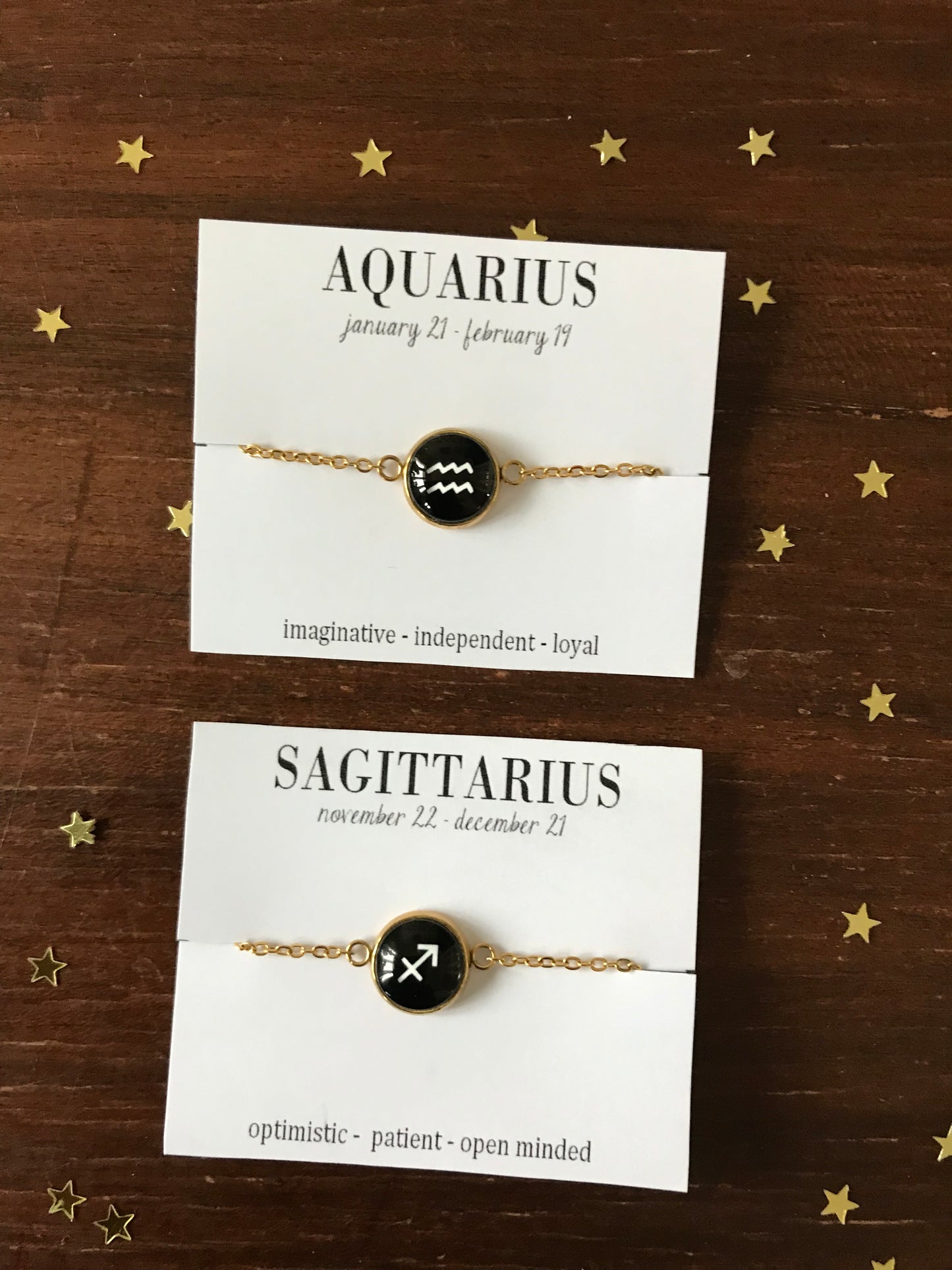 Zodiac Bracelet, Zodiac Birthday Gift