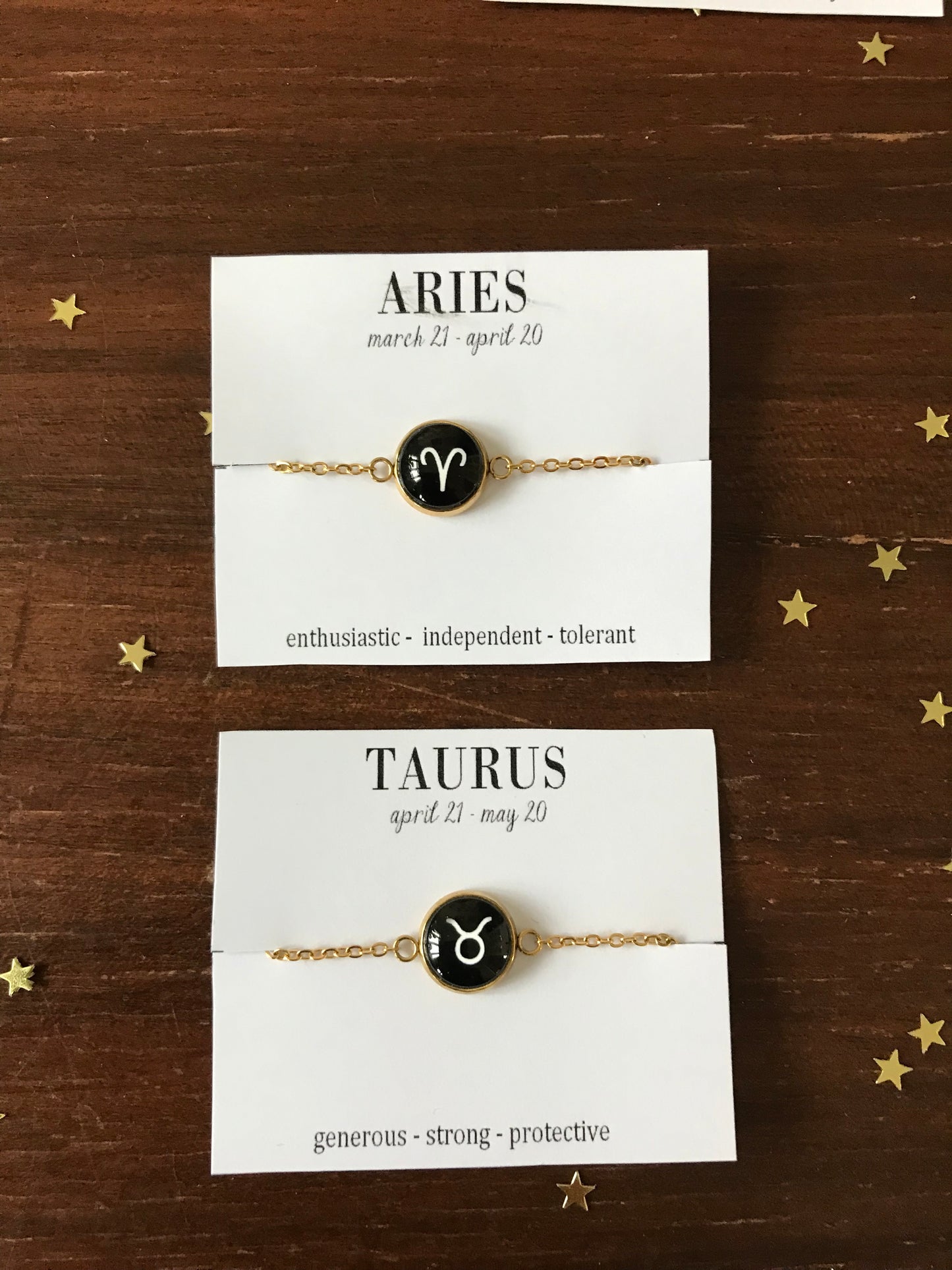 Zodiac Bracelet, Zodiac Birthday Gift