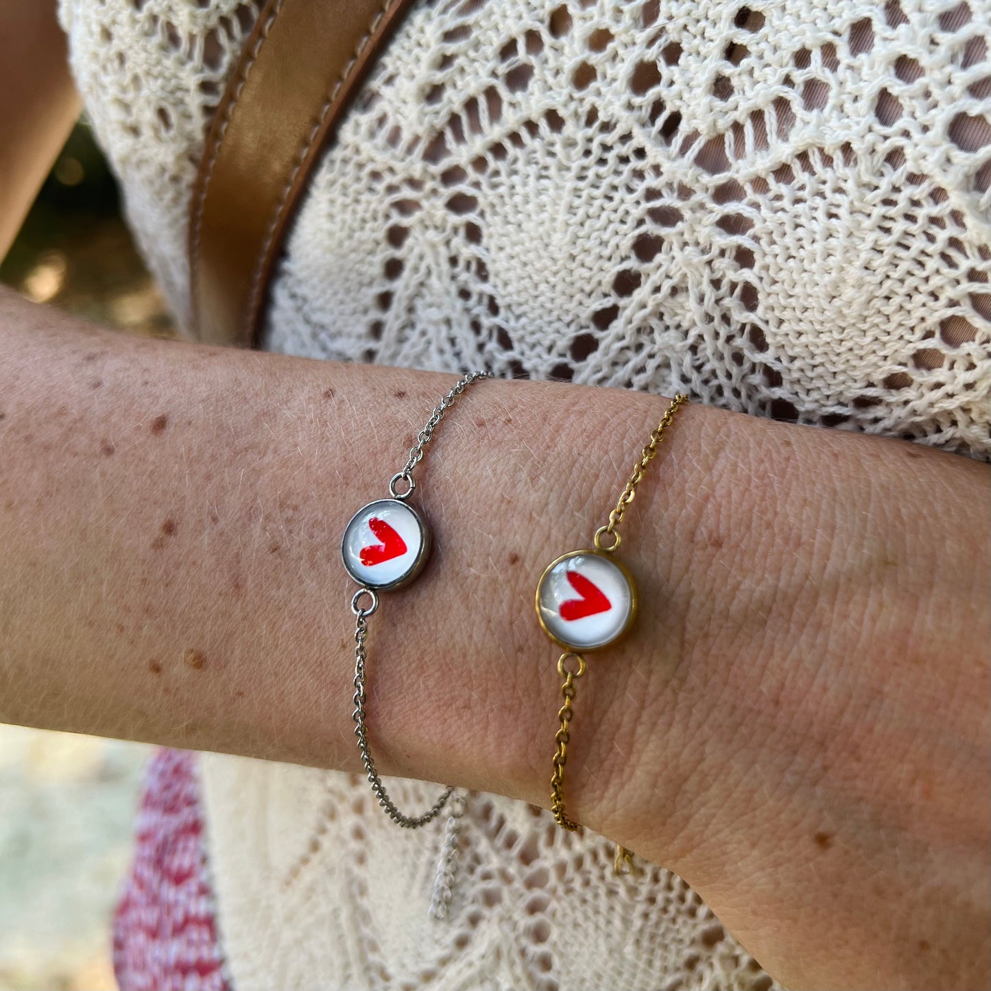 Red Heart Bracelet