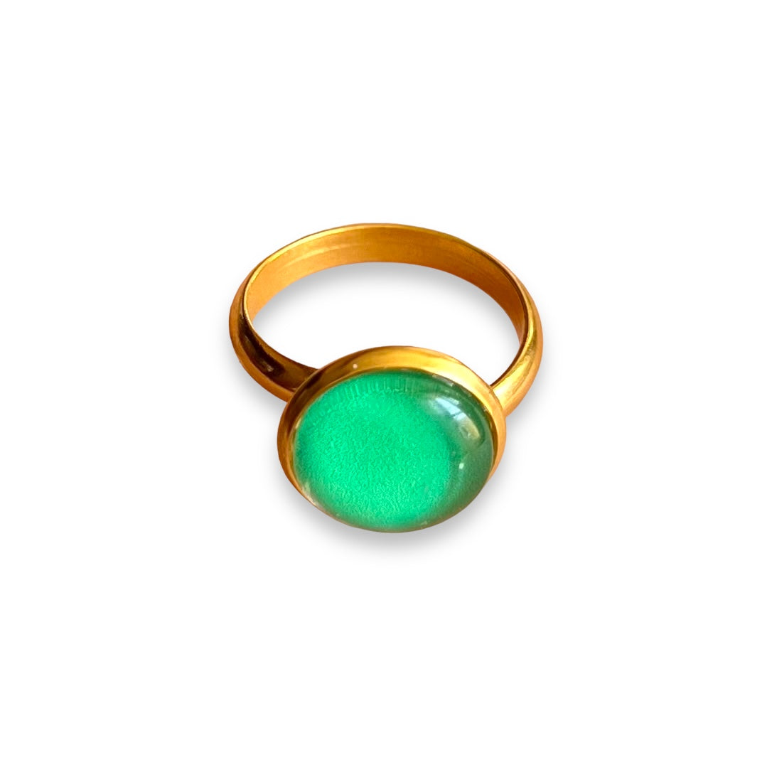 Petite Bague verte