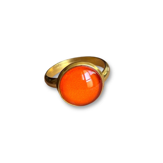 Small Orange Ring