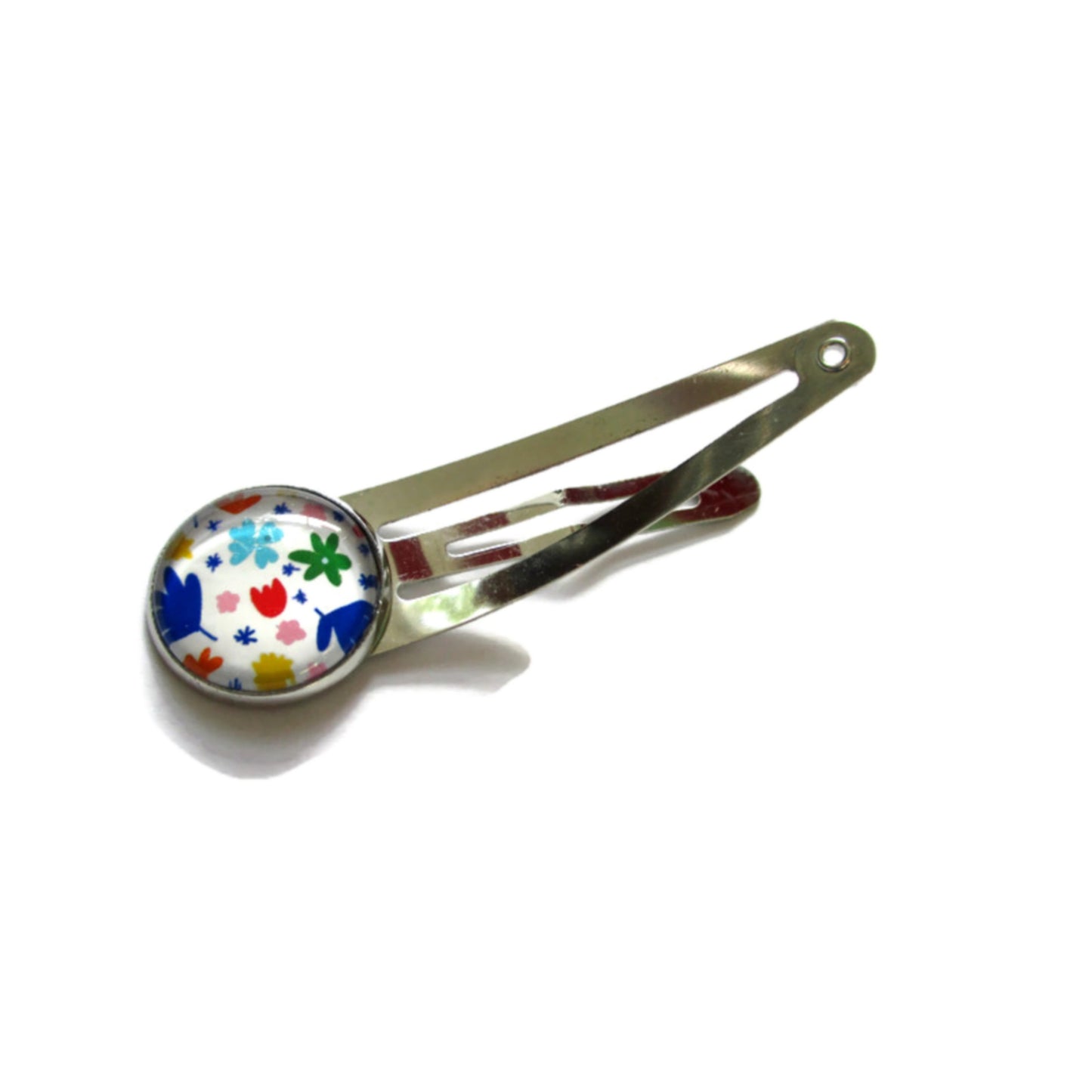 Colorful Abstract Pattern Hair Clip