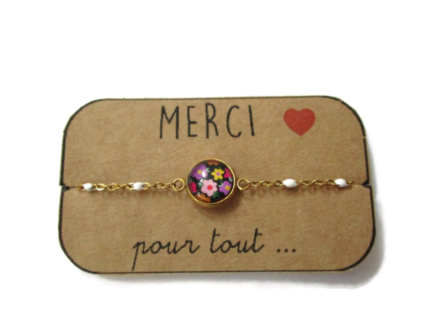 Merci pour tout bracelet