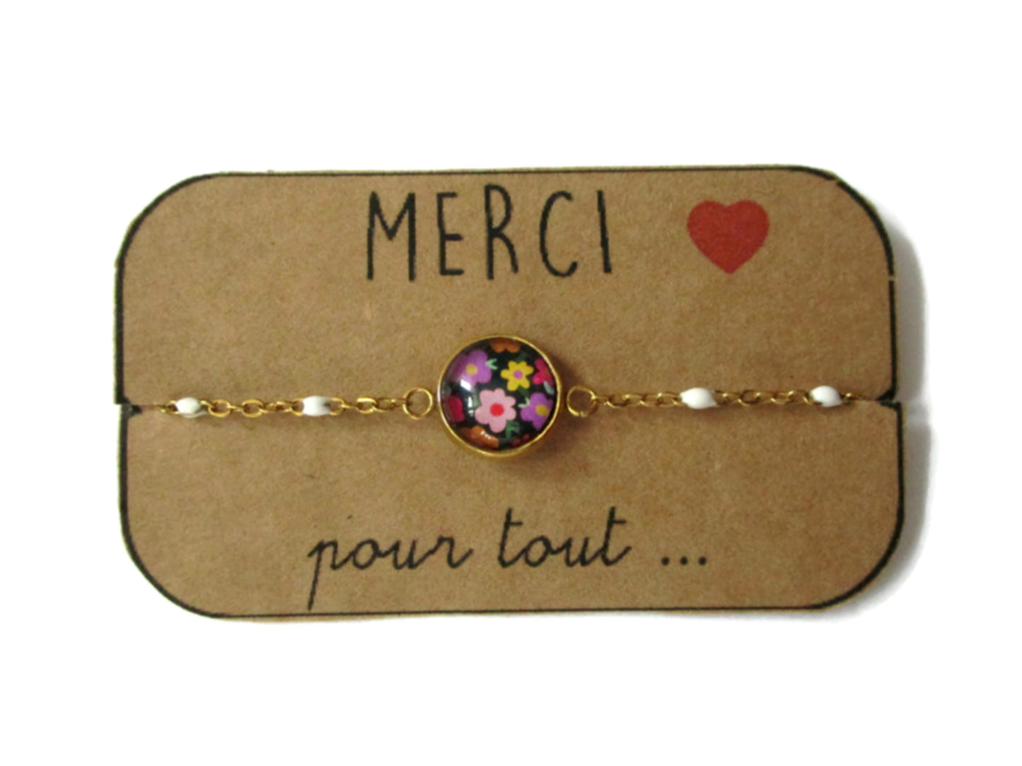 Merci pour tout bracelet