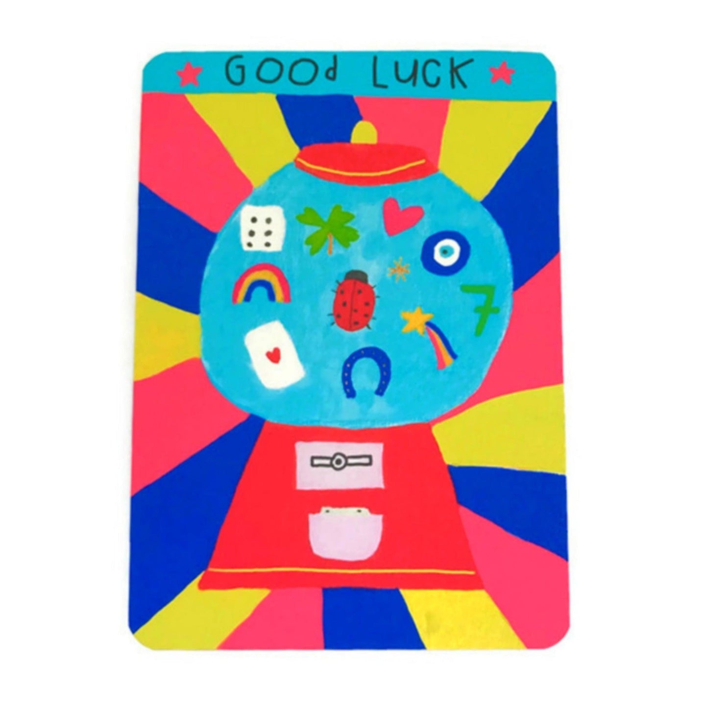 Carte Distributeur de Chance - Good Luck