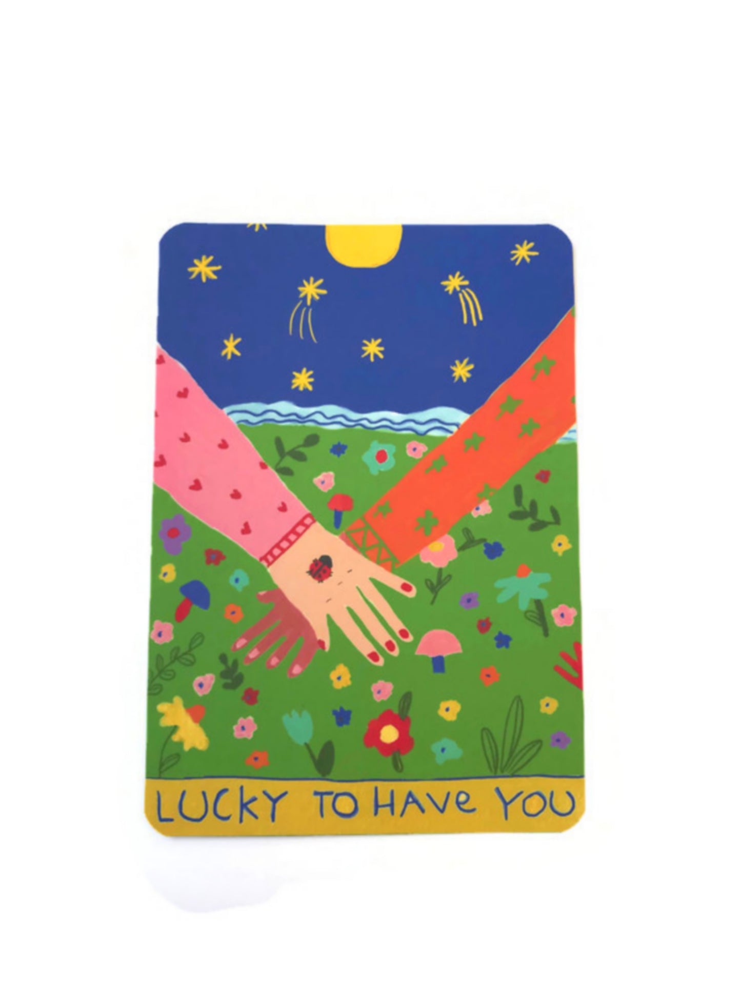 Lucky to have You card