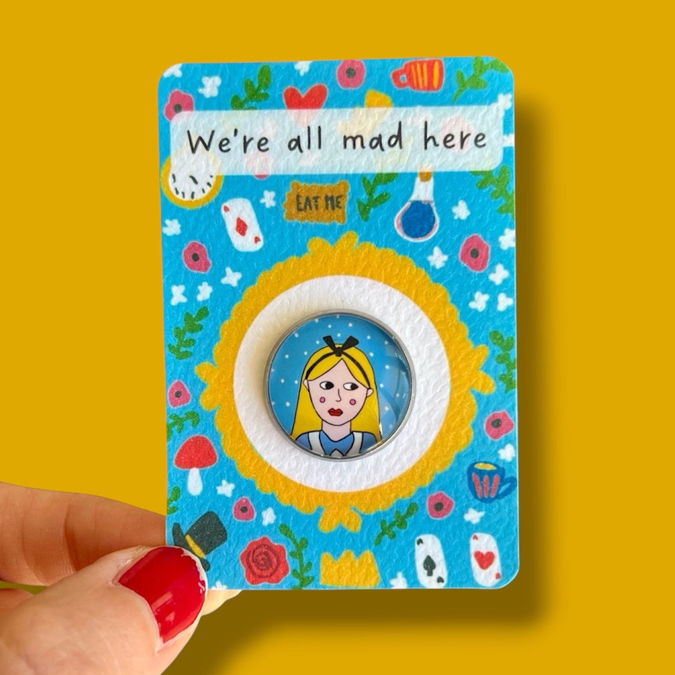 Pin's Alice au pays des merveilles