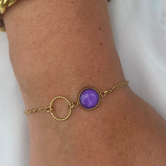 bracelet violet