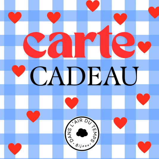 carte cadeau bijoux