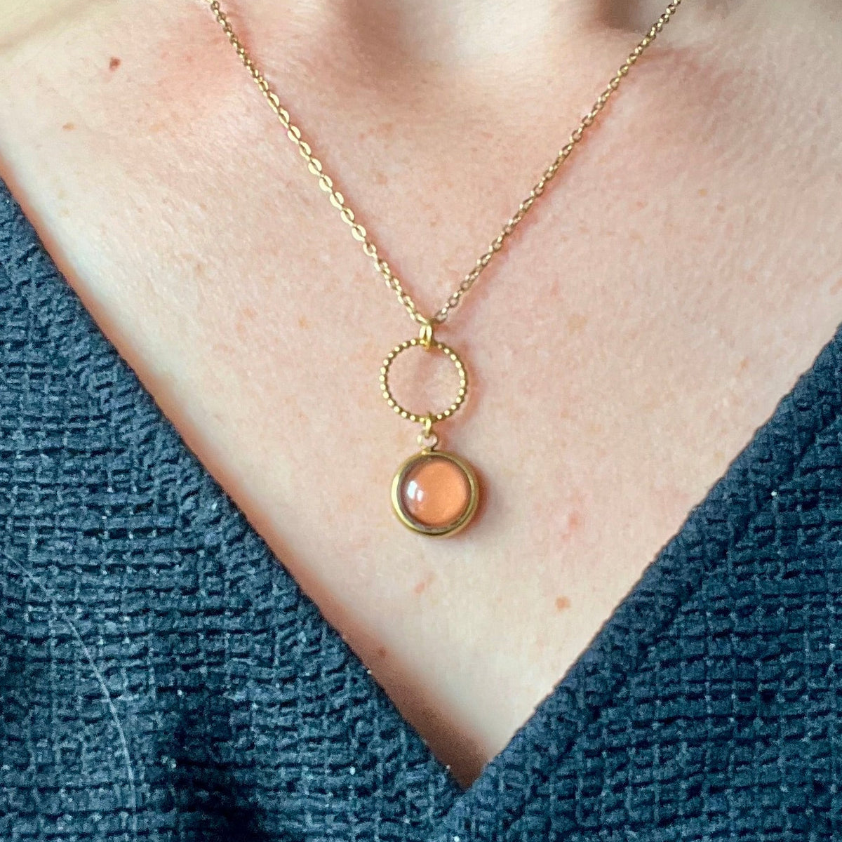 collier_camel_acier_inoxydable