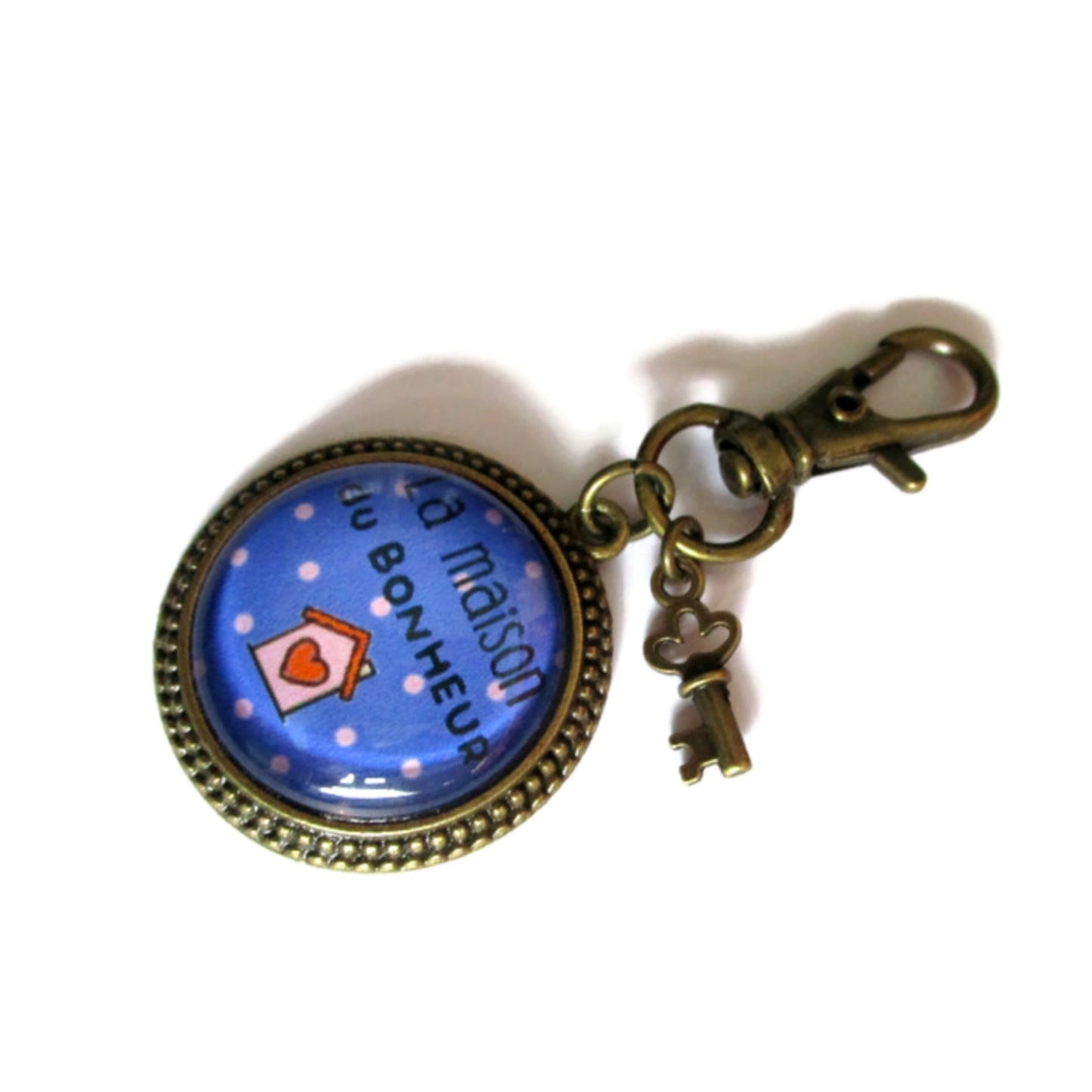 La maison du bonheur Keychain 