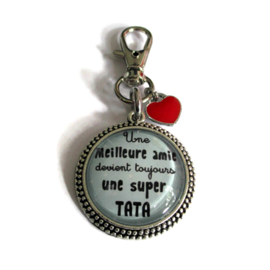 Promoted to aunt Keychain 