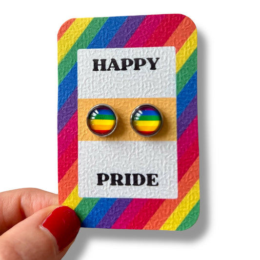 Puces d'Oreilles Arc En Ciel, Gay Pride