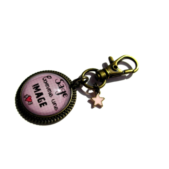 Sage comme une image keychain