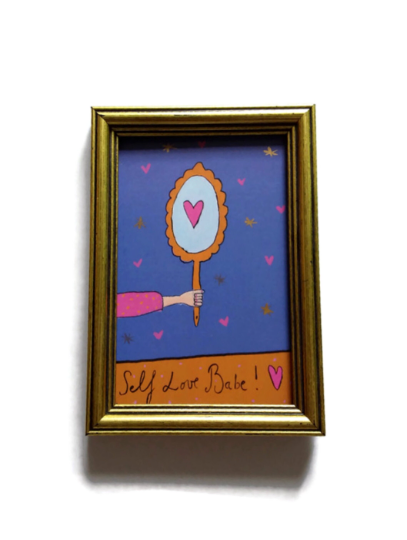 Carte Miroir - Self Love Babe!