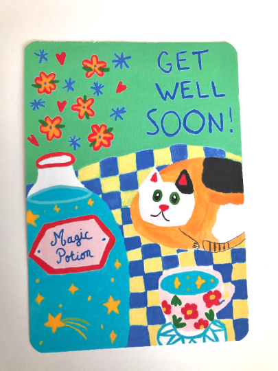 Get well soon card