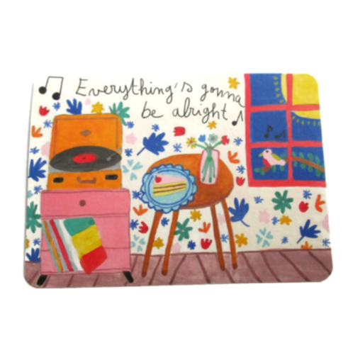 Everything's gonna be alright card