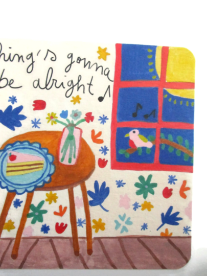 Everything's gonna be alright card