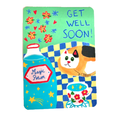 Carte Get well soon