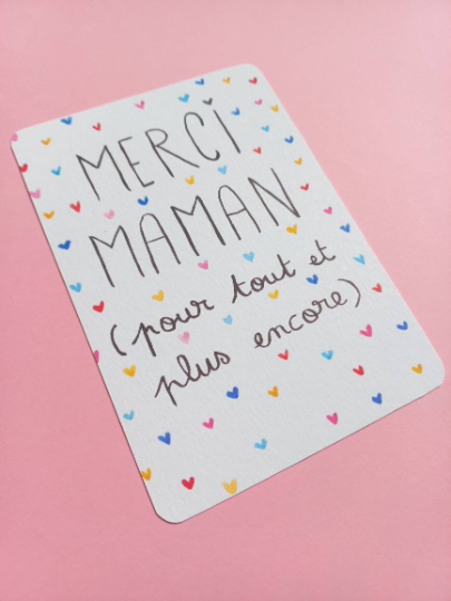 Carte Merci Maman